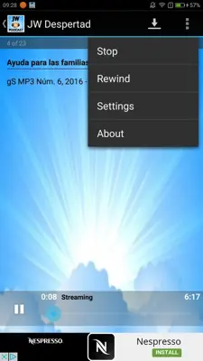 JW Podcast Español android App screenshot 3